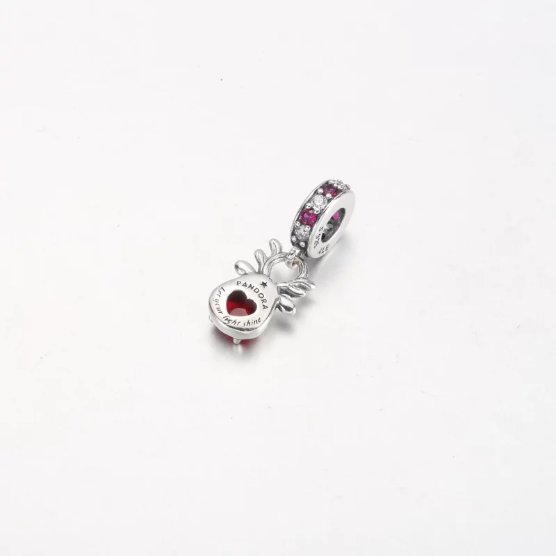 (תמונה ל-) האף האדום קסם Murano Dangle - 792330C01 - הצג 3
