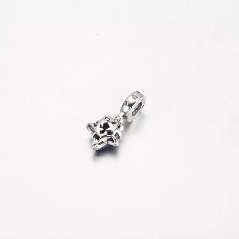 (תמונה ל-) כוכב גלקסי השמימי Murano Dangle Charm - 792368C01 - הצג 3