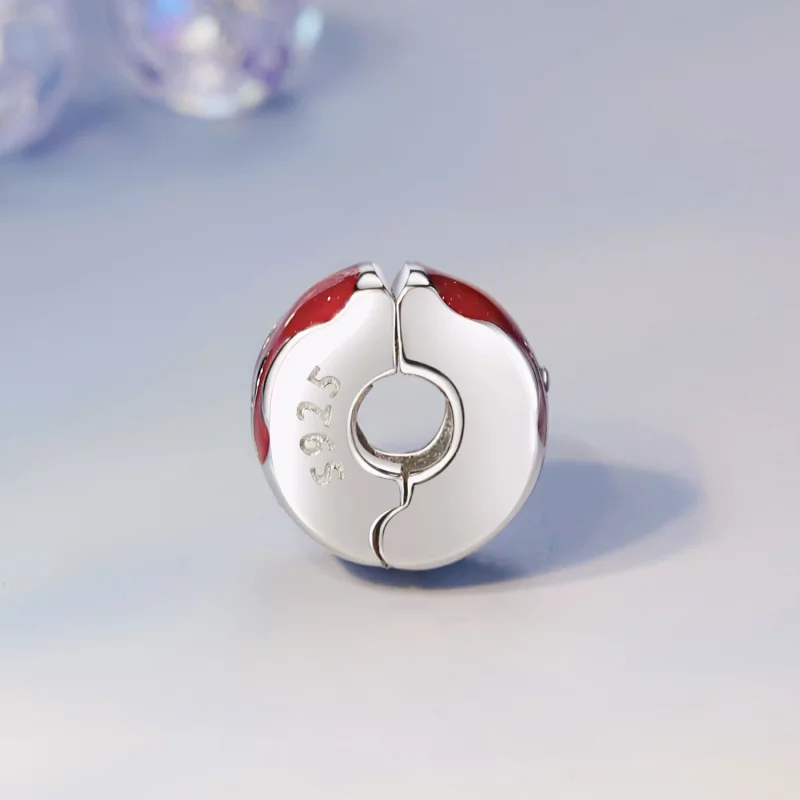 (תמונה ל-) קסם אבזם למיקום נמס בסגנון PANDORA - SCC2700 - הצג 3