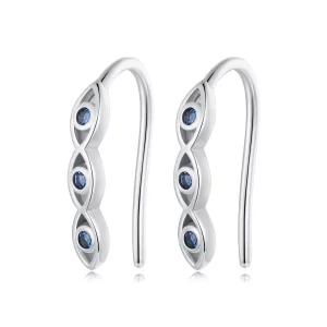 (תמונה ל-) עגילי PANDORA Style Devil Eye - SCE1695
