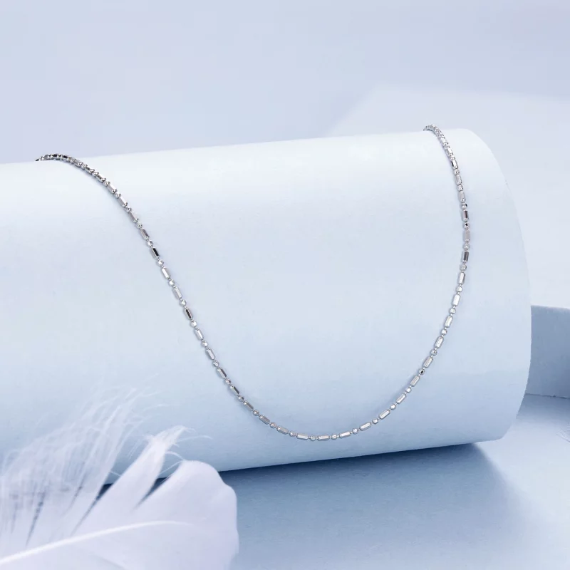 (תמונה ל-) שרשרת בייסיק של PANDORA Style Fine Glitter - BSA006 - הצג 2