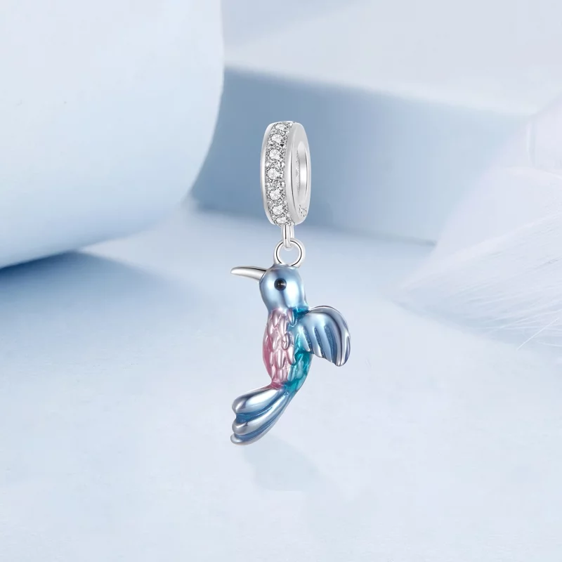 (תמונה ל-) תליון קינגפישר בסגנון PANDORA - BSC1004 - הצג 2