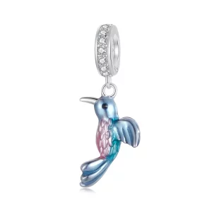(תמונה ל-) תליון קינגפישר בסגנון PANDORA - BSC1004