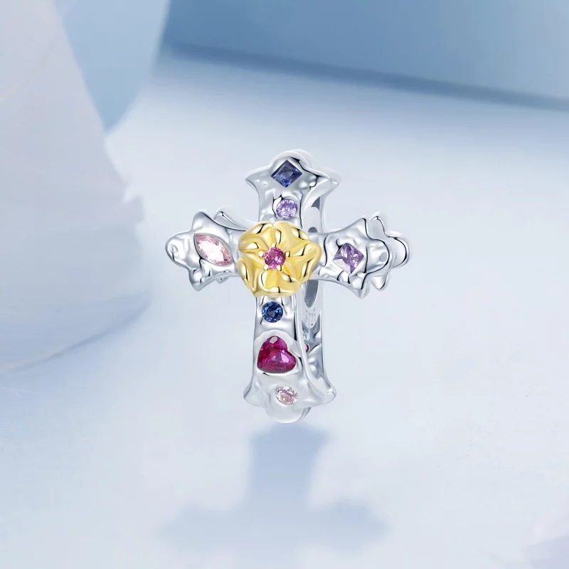 (תמונה ל-) פנדורה סטייל צלב וינטג' - BSC1005 - הצג 2