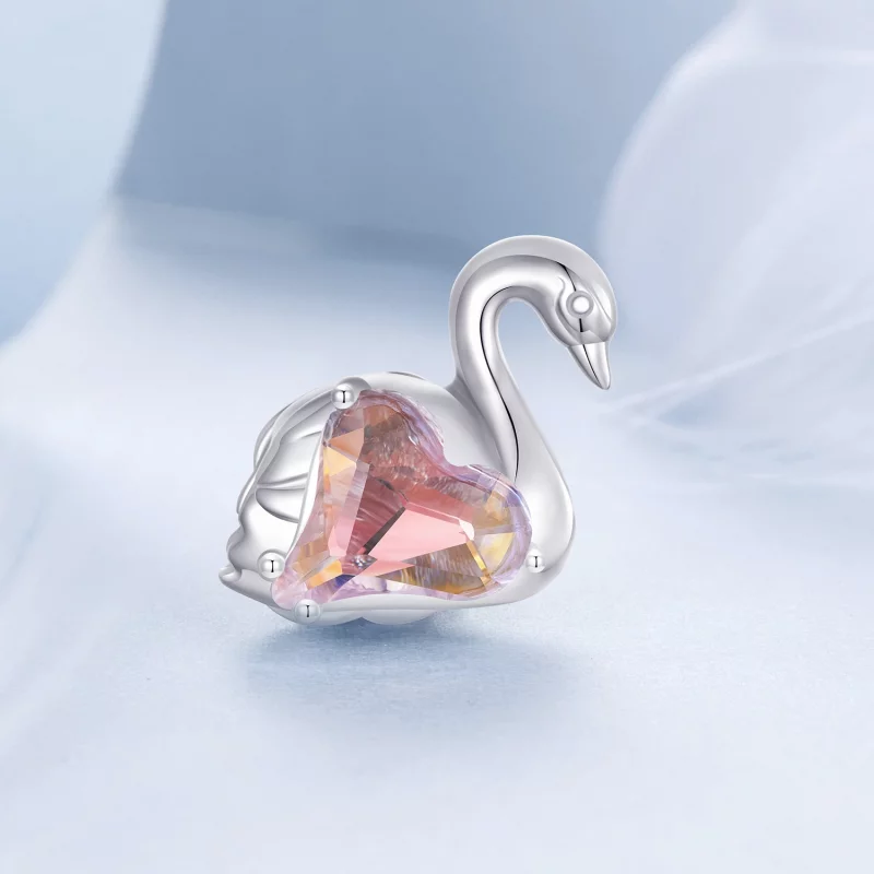 (תמונה ל-) חרוזי ברבור בסגנון PANDORA - BSC980 - הצג 2