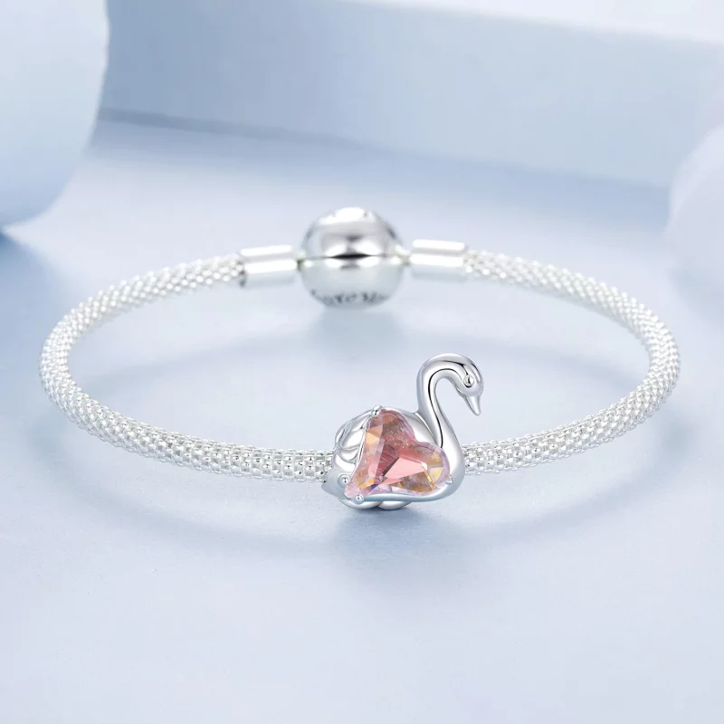 (תמונה ל-) חרוזי ברבור בסגנון PANDORA - BSC980 - הצג 5