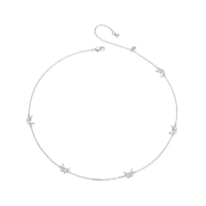 (תמונה ל-) שרשרת עצם הבריח של פרפר קטן בסגנון PANDORA - BSN376