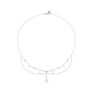 (תמונה ל-) שרשרת ציצית טיפת מים בסגנון PANDORA - BSN383
