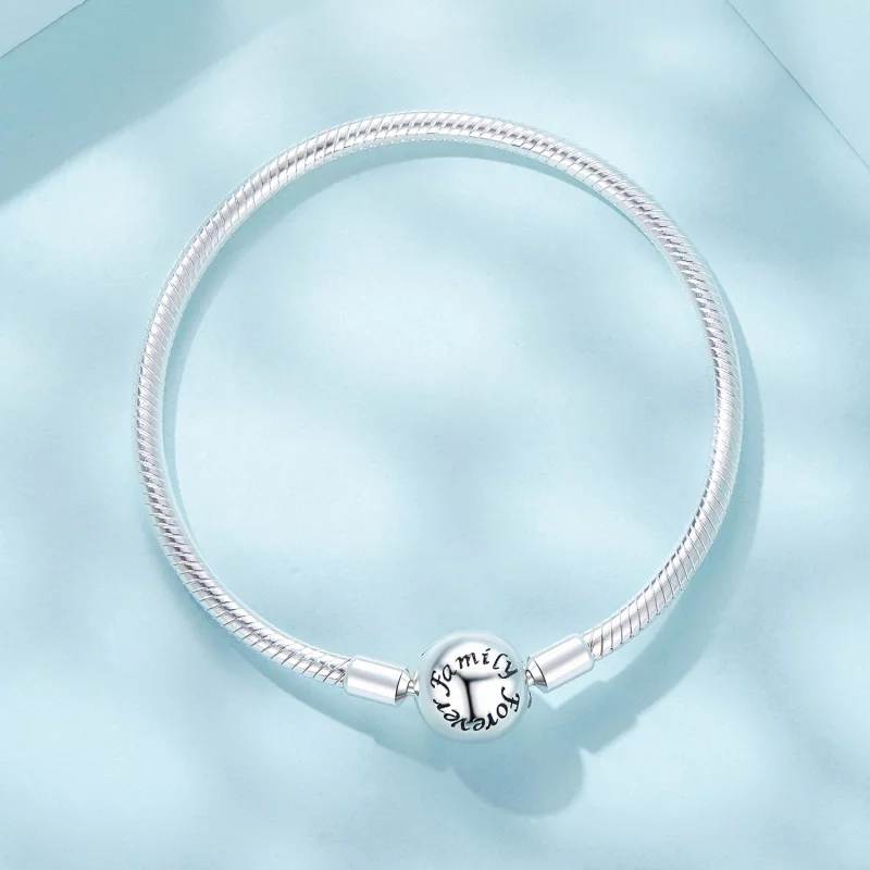 (תמונה ל-) PANDORA Style Forever Love עצם נחש צמיד בסיסי - SCB272 - הצג 4