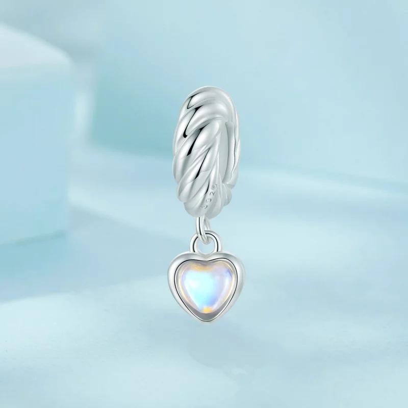 (תמונה ל-) PANDORA Style Smart Heart חרוזי מרווח סיליקון - SCC2755 - הצג 2