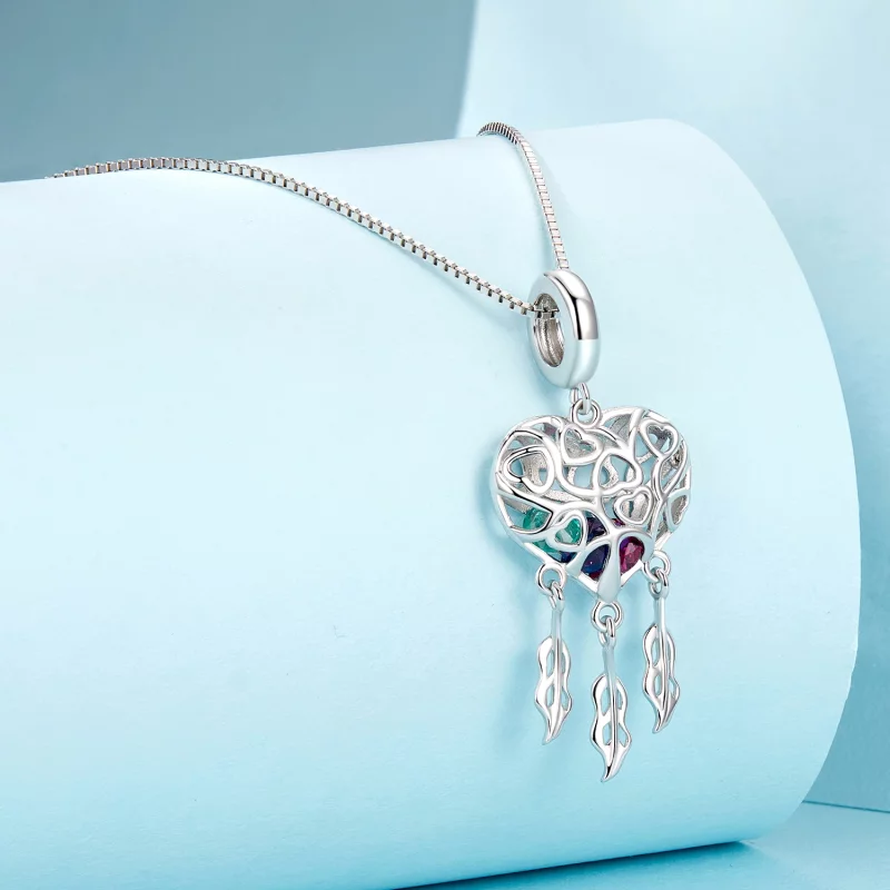 (תמונה ל-) PANDORA Style Love Tree Of Life שרשרת לוכד חלומות - SCN519 - הצג 2