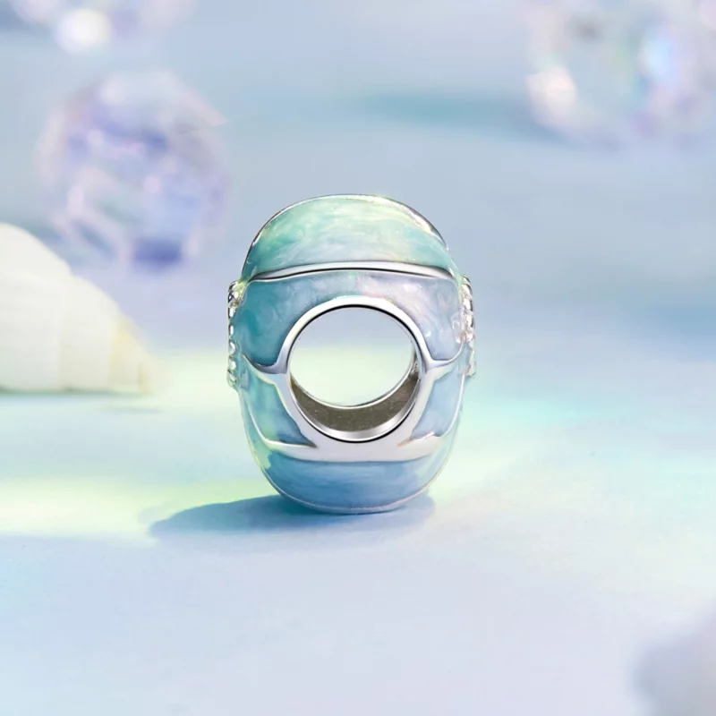 (תמונה ל-) קסם קונכייה כחולה בסגנון PANDORA - BSC1018 - הצג 3