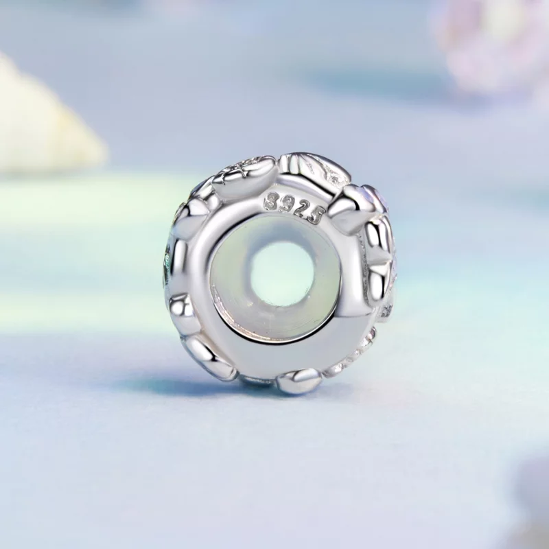 (תמונה ל-) PANDORA Style Blue Ocean סיליקון קסם Spacer - BSC1019 - הצג 3