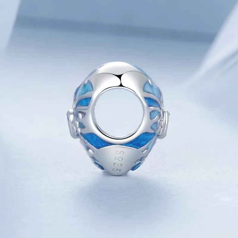 (תמונה ל-) PANDORA סטייל קסם צלב בצורת לב - BSC1024 - הצג 3