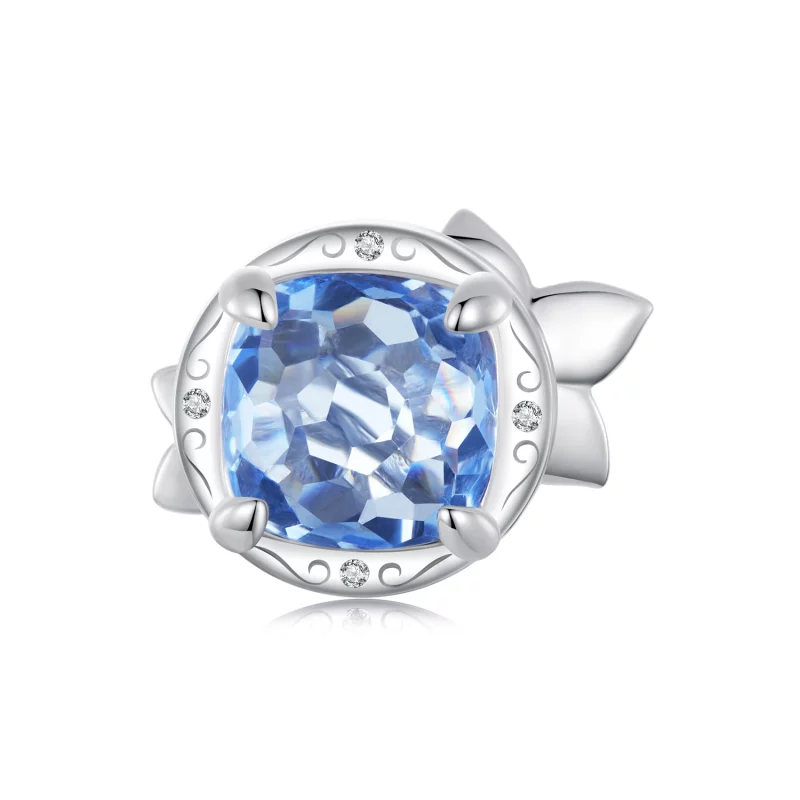 (תמונה ל-) PANDORA Style קסם פרח קטן דלפיניום - BSC1029 - הצג 2