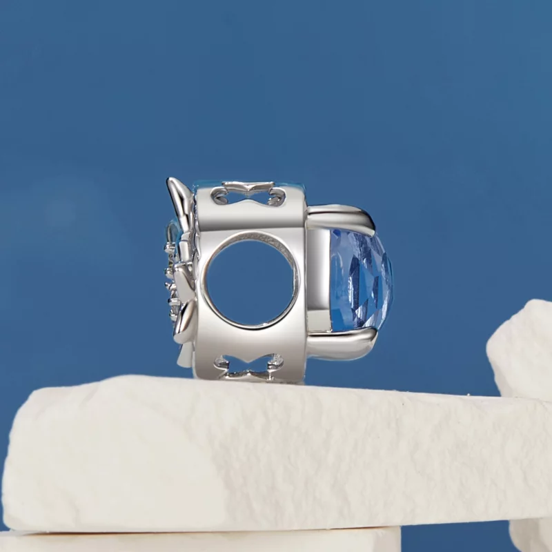 (תמונה ל-) PANDORA Style קסם פרח קטן דלפיניום - BSC1029 - הצג 9