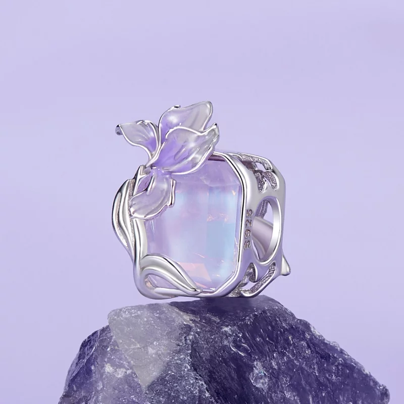 (תמונה ל-) קסם איריס קריסטל בסגנון PANDORA - BSC1032 - הצג 2