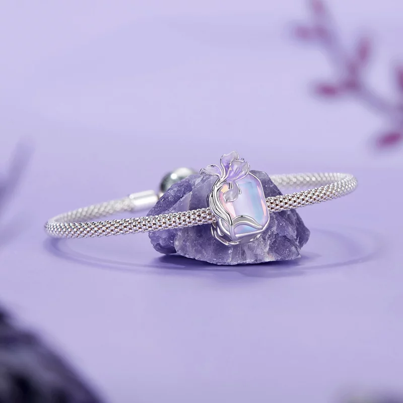 (תמונה ל-) קסם איריס קריסטל בסגנון PANDORA - BSC1032 - הצג 5
