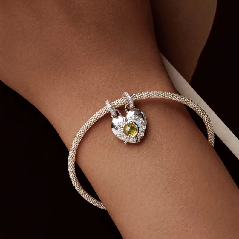(תמונה ל-) תליון אהבה בסגנון PANDORA שמש וירח - BSC1034 - הצג 4