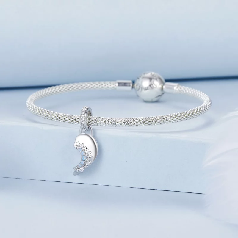 (תמונה ל-) תליון אהבה בסגנון PANDORA שמש וירח - BSC1034 - הצג 11