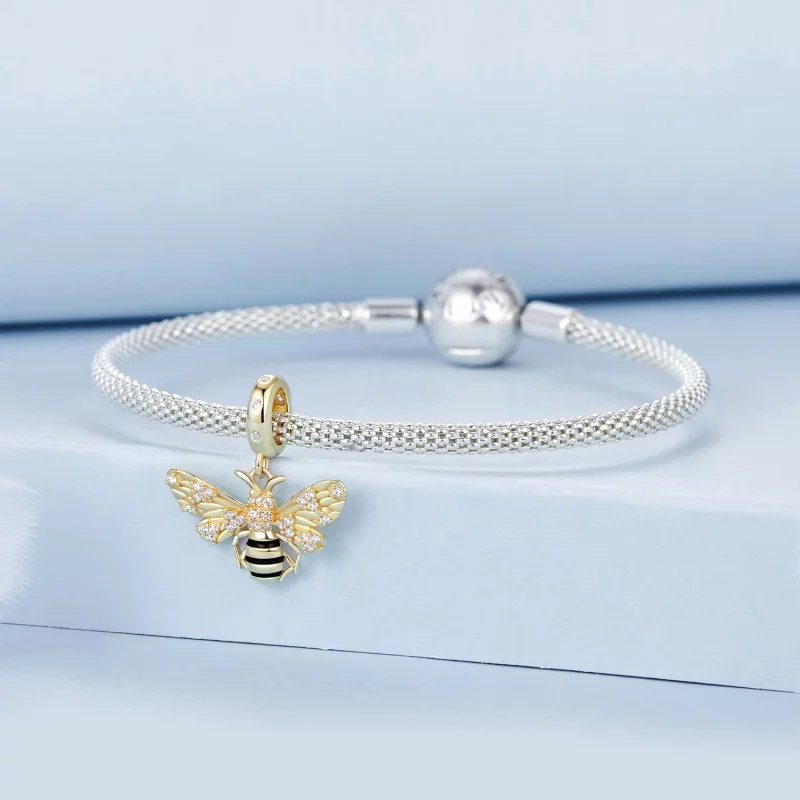 (תמונה ל-) תליון דבורה בסגנון PANDORA - BSC1035 - הצג 3