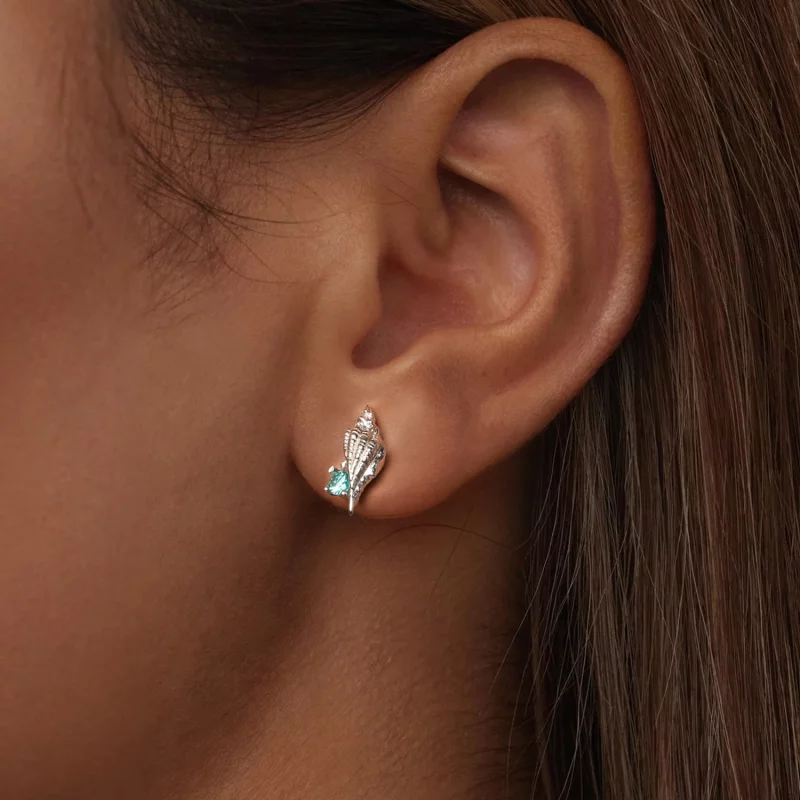 (תמונה ל-) עגילי PANDORA Style Conch - BSE1010 - הצג 6