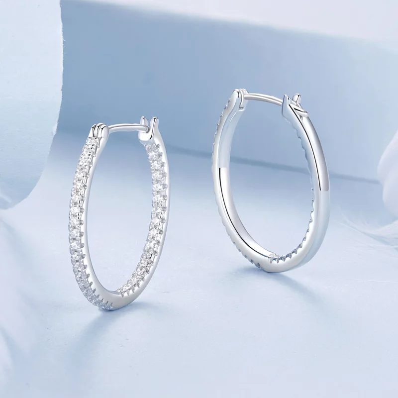 (תמונה ל-) עגילי PANDORA Style Shining - BSE1023-M - הצג 3