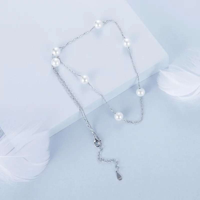(תמונה ל-) שרשרת Gypsophila בסגנון PANDORA - BSN389 - הצג 4