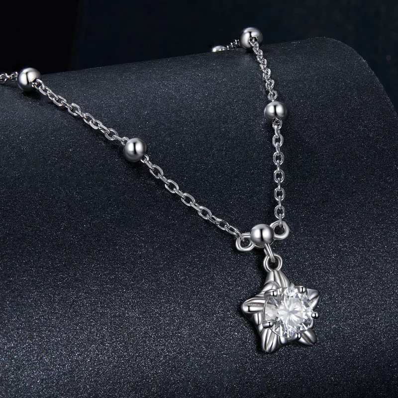 (תמונה ל-) שרשרת PANDORA Style Starlight 0.5 קראט (עם תעודה אחת) - MSN036 - הצג 2