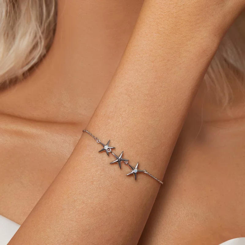 (תמונה ל-) צמיד PANDORA Style Starfish - SCB275 - הצג 6
