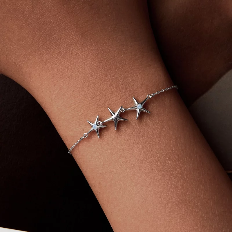 (תמונה ל-) צמיד PANDORA Style Starfish - SCB275 - הצג 8