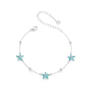 (תמונה ל-) צמיד PANDORA Style Starfish Teal - SCB276