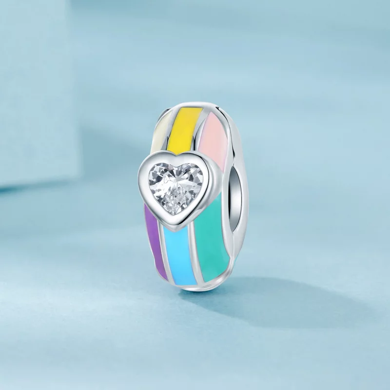 (תמונה ל-) אבזם מיקום PANDORA Style Rainbow - SCC2782 - הצג 2