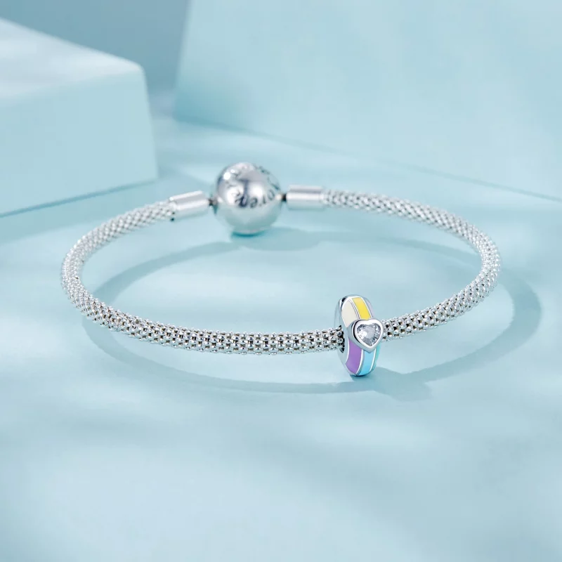 (תמונה ל-) אבזם מיקום PANDORA Style Rainbow - SCC2782 - הצג 5