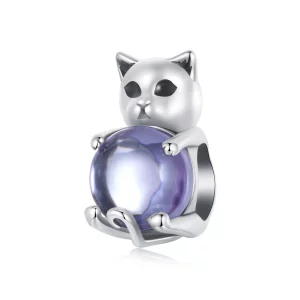 (תמונה ל-) קסם אבן מזל PANDORA Style Cat - SCC2796
