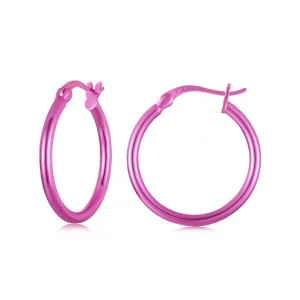 (תמונה ל-) PANDORA Style Electric עגילי ורד אדום - SCE1608-LBR