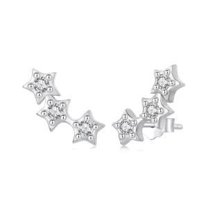 (תמונה ל-) עגילי PANDORA Style Star - SCE1740