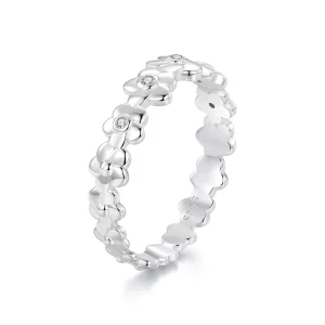 (תמונה ל-) PANDORA Style טבעת פרחים קטנה - SCR1028