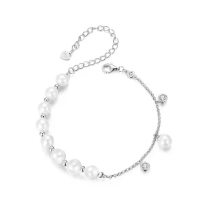 (תמונה ל-) PANDORA Style Shell Bead Tassel צמיד - BSB189