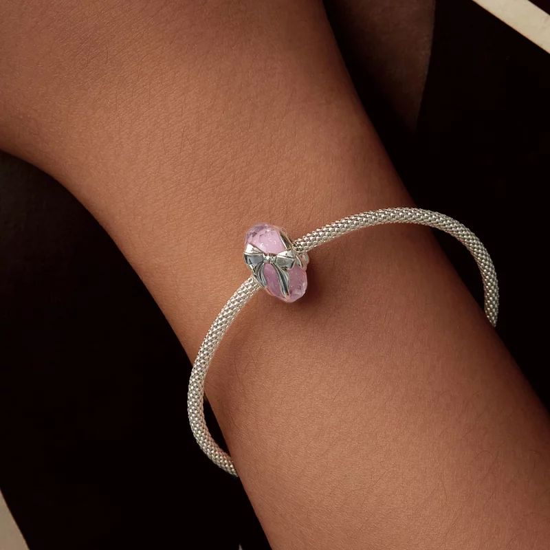(תמונה ל-) חרוזי זכוכית מסוג PANDORA Bowknot - BSC1057 - הצג 6