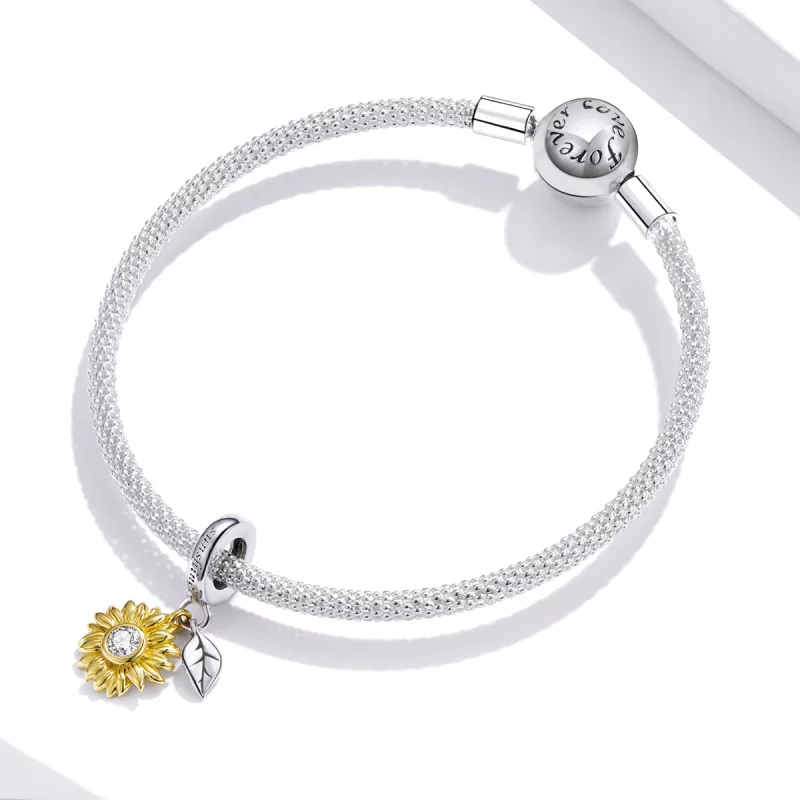 (תמונה ל-) חמנייה זורחת בסגנון PANDORA - BSC462 - הצג 5