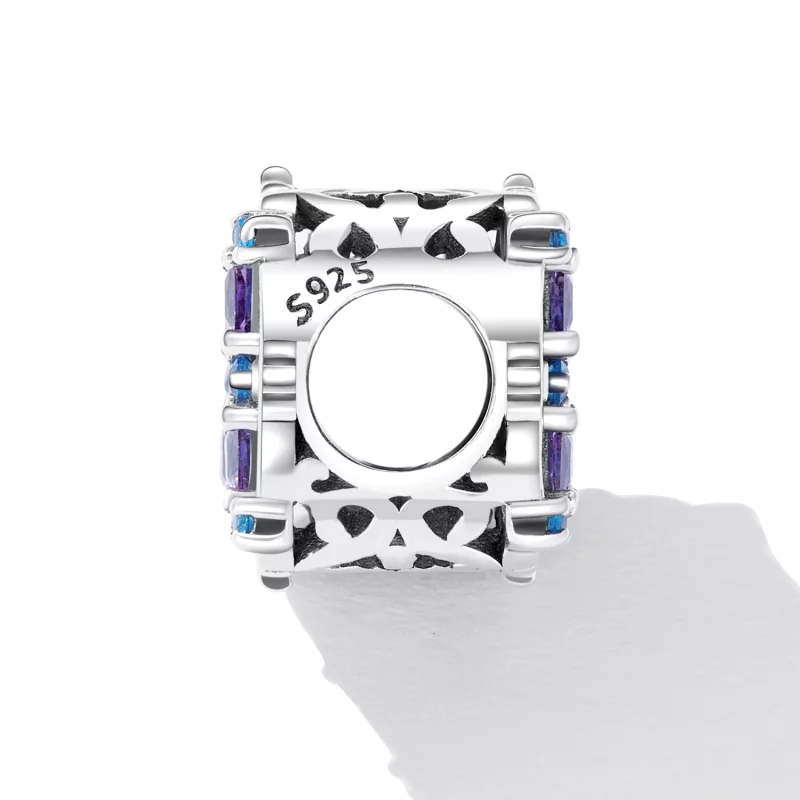 (תמונה ל-) חרוזי דפוס רטרו בסגנון PANDORA - BSC618 - הצג 3