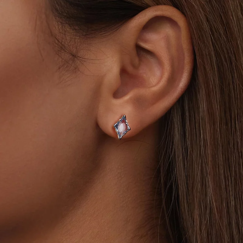 (תמונה ל-) עגילי PANDORA Style Star - BSE1050 - הצג 6