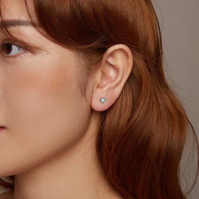 (תמונה ל-) עגילי PANDORA Style Amazonite - BSE1056 - הצג 10