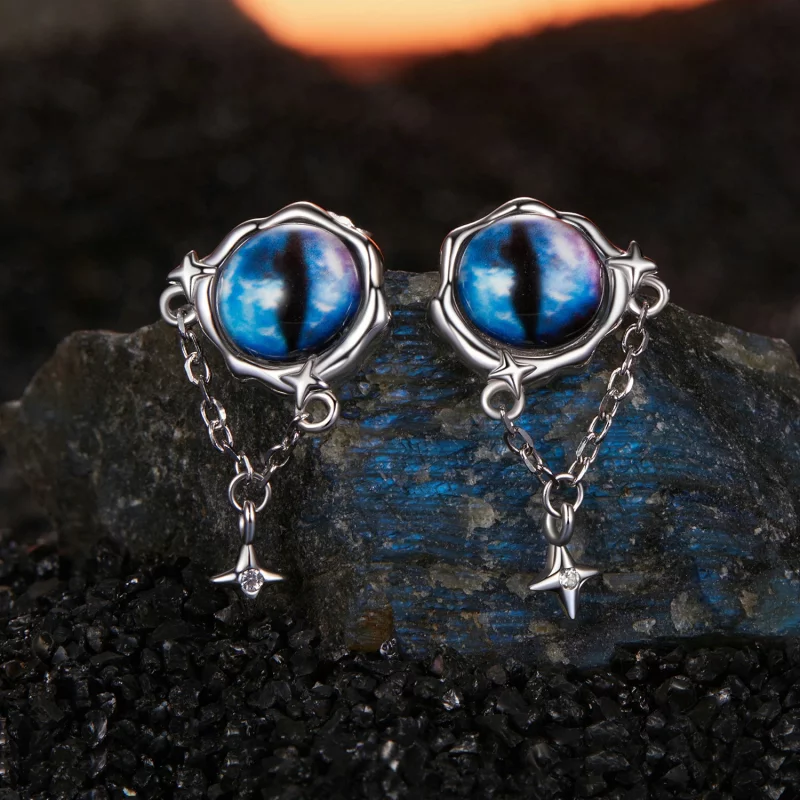 (תמונה ל-) עגילי PANDORA Style Devil Eye - BSE1092 - הצג 2