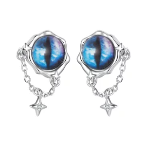 (תמונה ל-) עגילי PANDORA Style Devil Eye - BSE1092