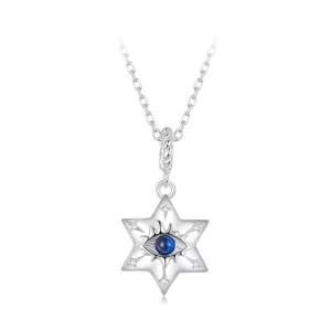 (תמונה ל-) PANDORA Style Starburst Demon Eye שרשרת - BSN397
