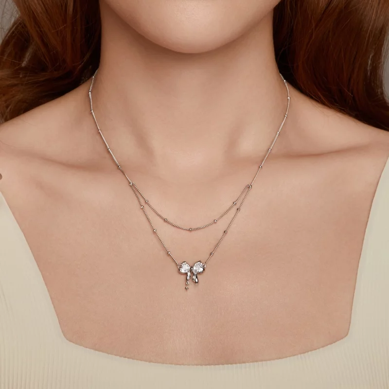 (תמונה ל-) שרשרת שרשרת קשת זורחת בסגנון PANDORA - BSN398 - הצג 7