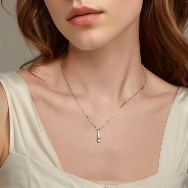 (תמונה ל-) שרשרת טיפות מים בסגנון PANDORA Style Temperament - BSN399 - הצג 5