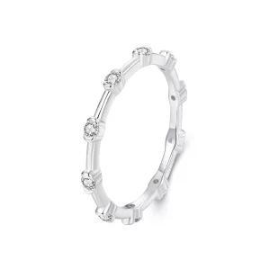 (תמונה ל-) PANDORA Style טבעת יחיד קטנה ומעודנת - BSR576